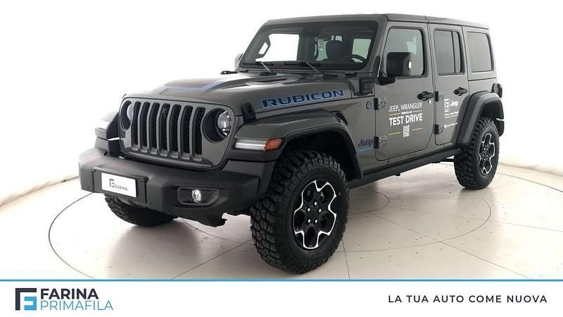 Grigio Nuova 2025 Jeep Wrangler Unlimited Rubicon SUV | 69.400 € (Buon prezzo) - Immagine 1/4