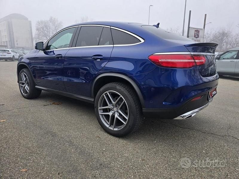 Usata Mercedes GLE350 Premium Plus 258 CV (189 kW) 2017 Blu Coupé