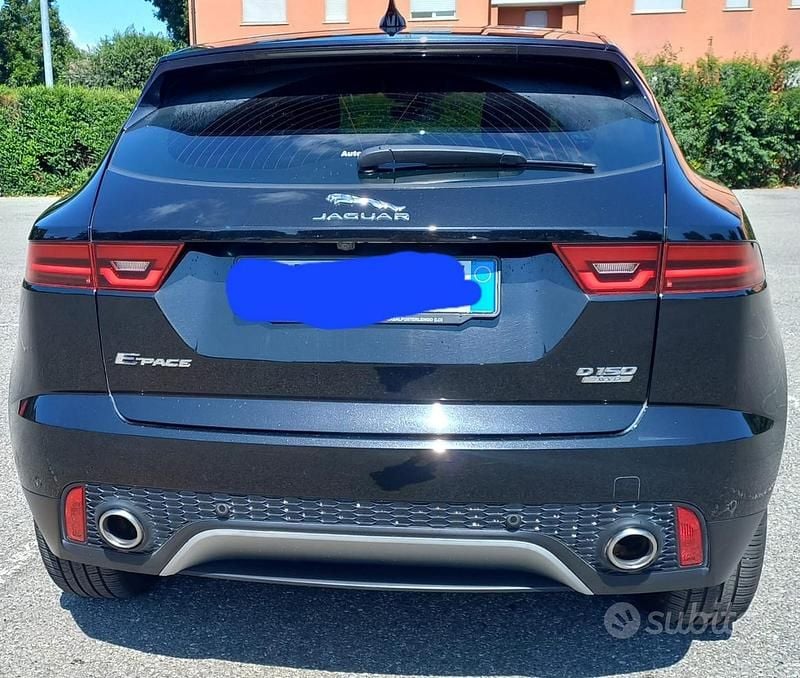 Usata Jaguar E-Pace 150 CV (110 kW) 2018 Nero SUV