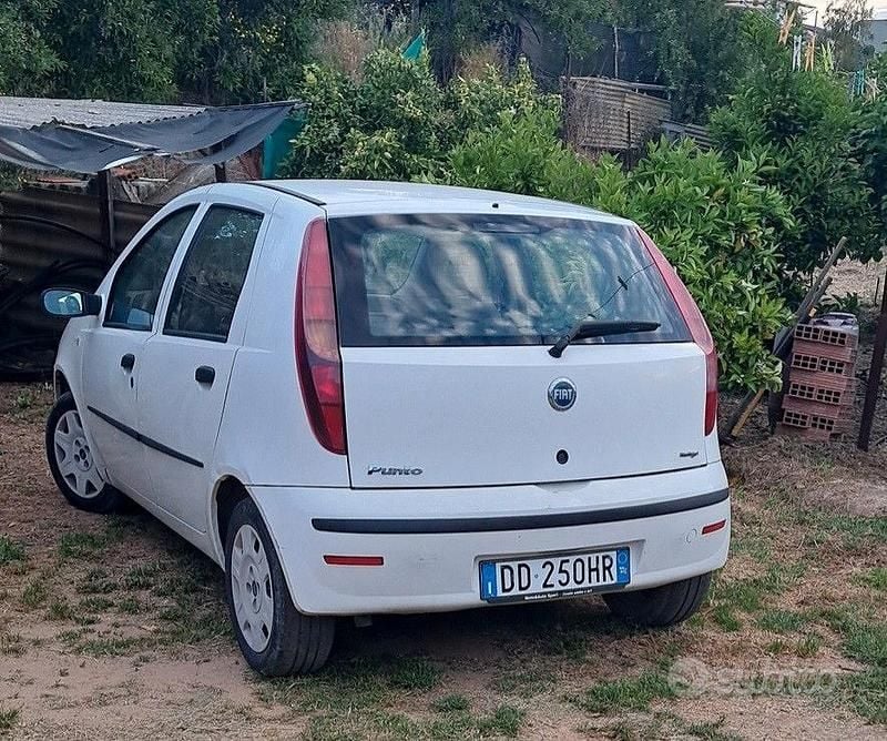 Usata Fiat Punto 2006 Bianco Utilitaria