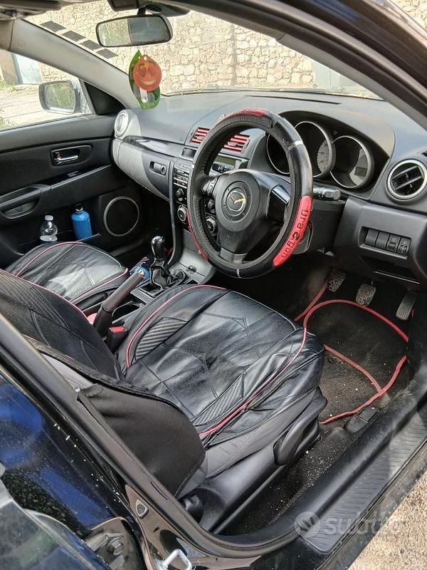 Usata Mazda 3 109 CV (80 kW) 2008 Nero Berlina