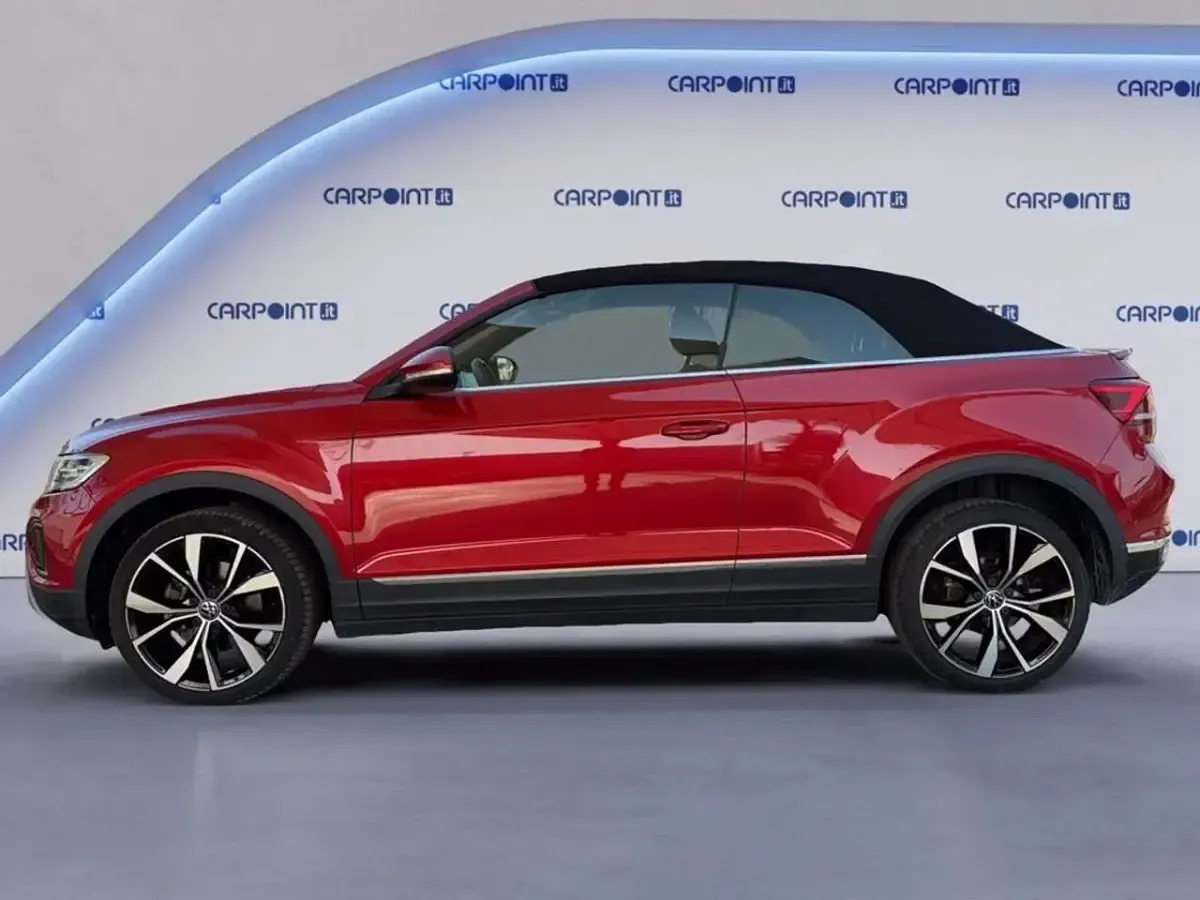 Usata VW T-Roc Cabriolet Style 150 CV (110 kW) 2024 Rosso Cabrio