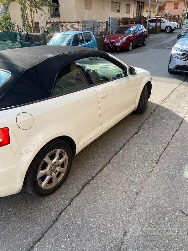 Usata Audi A3 Cabriolet 140 CV (102 kW) 2008 Bianco Cabrio