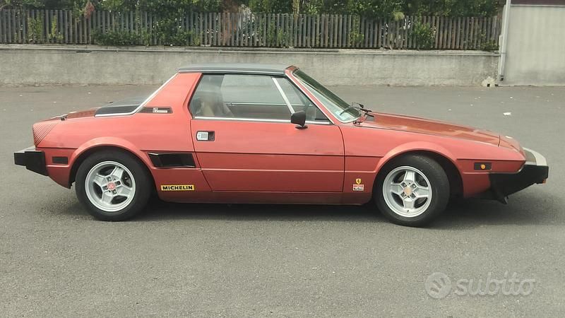 Usata Fiat X 1/9 85 CV (62 kW) 1982 Rosso Cabrio