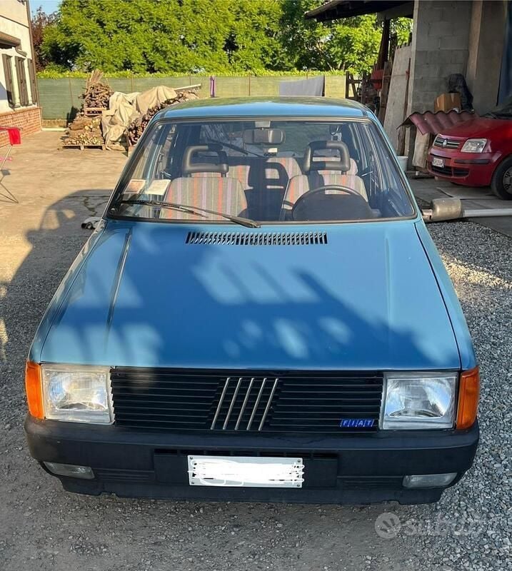 Usata Fiat Uno 1988 Blu Utilitaria