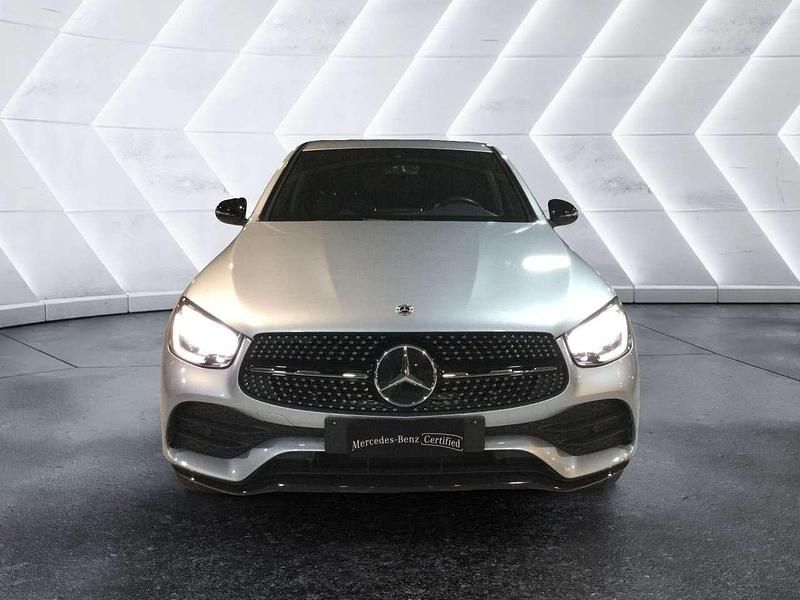 Usata Mercedes GLC220 Premium 194 CV (142 kW) 2021 Argento Coupé