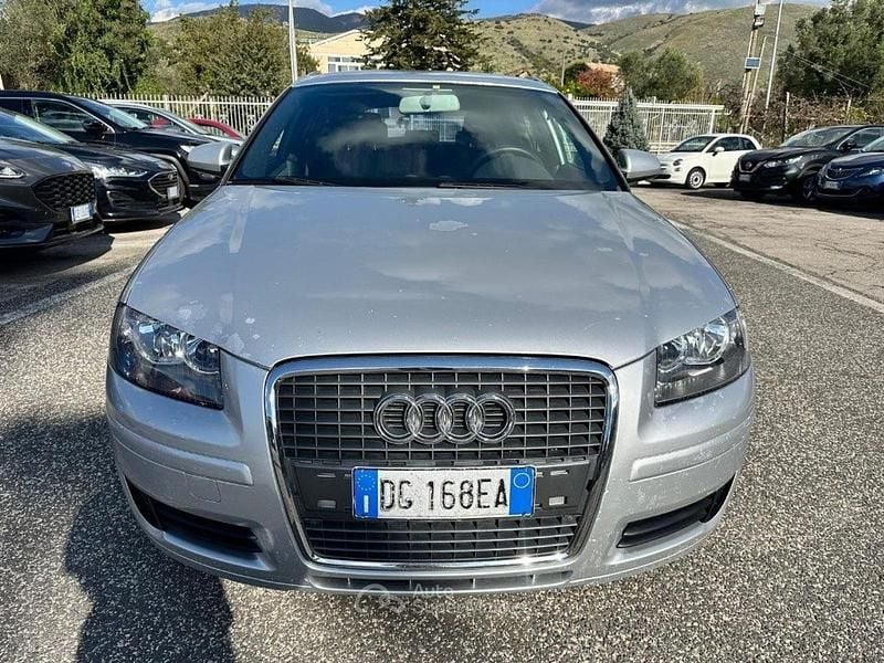 Usata Audi A3 Ambition 105 CV (77 kW) 2007 Argento Utilitaria