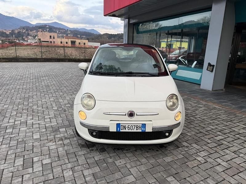 Usata Fiat 500 74 CV (54 kW) 2008 Bianco Berlina