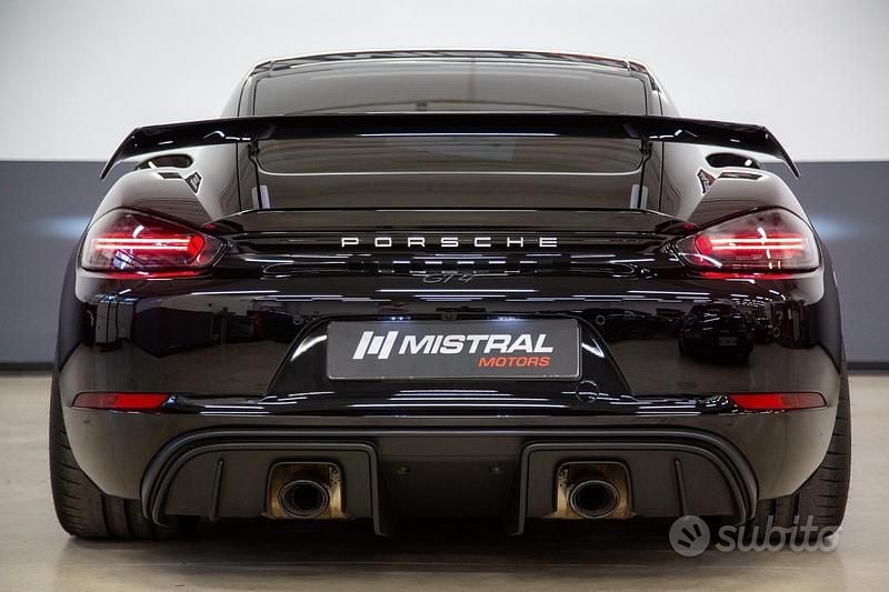 Usata Porsche 718 Cayman GT4 420 CV (308 kW) 2020 Nero Coupé