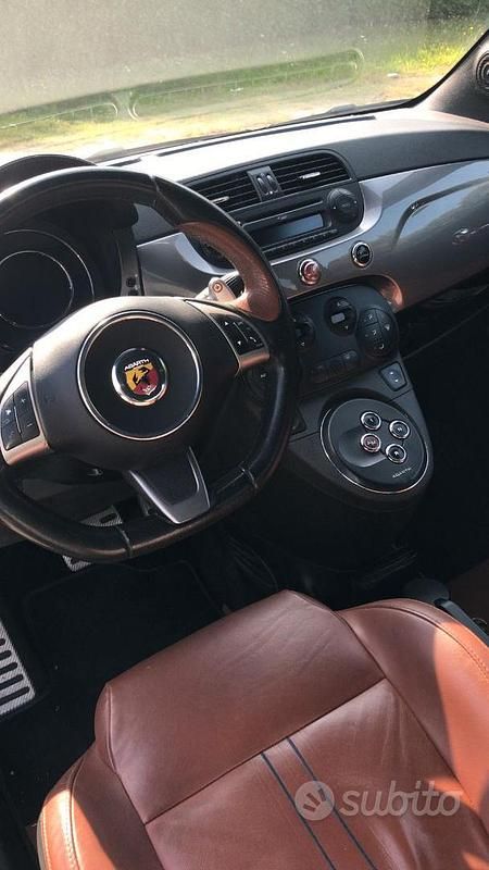 Usata Abarth 595 Turismo 160 CV (117 kW) 2015 Grigio Utilitaria