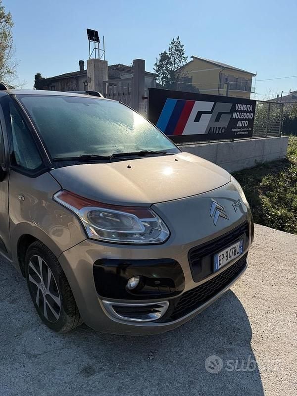 Usata Citroën C3 Picasso Exclusive 92 CV (67 kW) 2012 Beige Monovolume