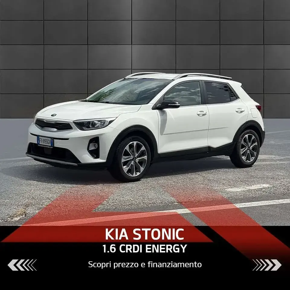 Usata Kia Stonic 116 CV (85 kW) 2019 Bianco SUV
