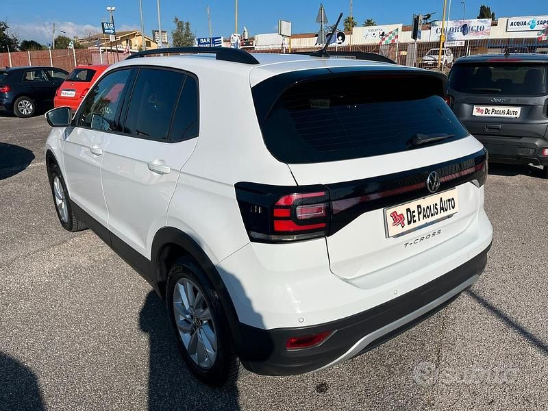 Usata VW T-Cross Life 95 CV (69 kW) 2022 Bianco SUV