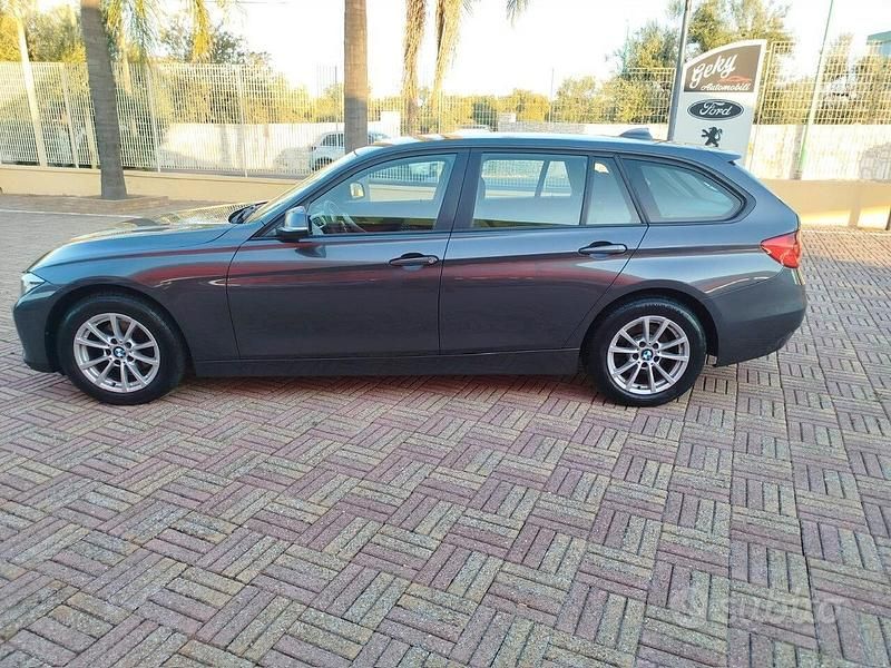 Grigio Usata 2014 BMW 316 Luxury Line Station wagon | 10.900 € (Buon prezzo) - Immagine 1/4