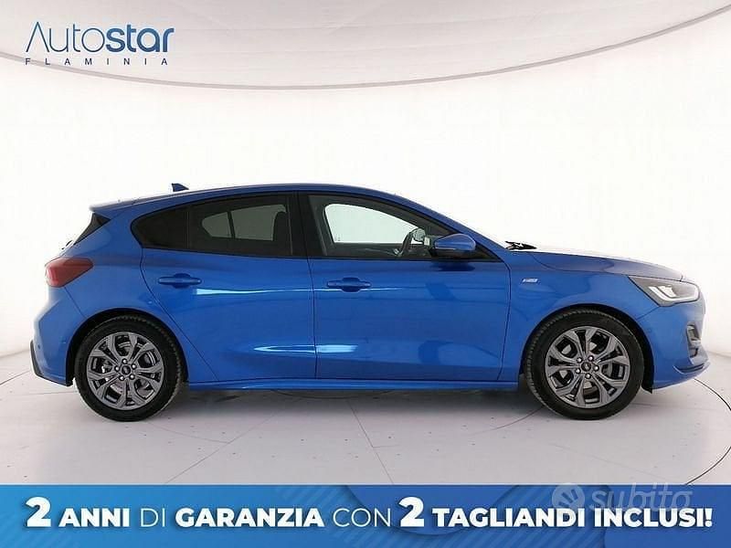 Usata Ford Focus ST-Line X 125 CV (91 kW) 2022 Blu Berlina