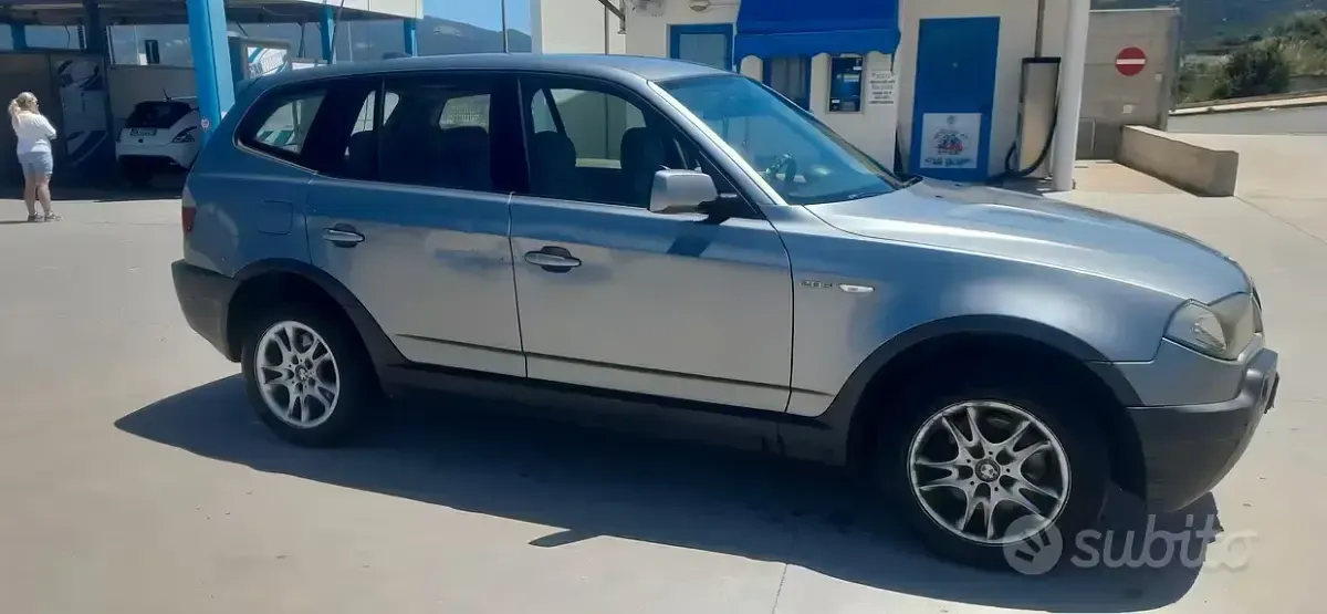 Usata BMW X3 150 CV (110 kW) 2005 Argento SUV