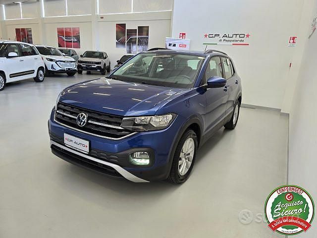 Usata VW T-Cross Style 95 CV (69 kW) 2023 Blu SUV