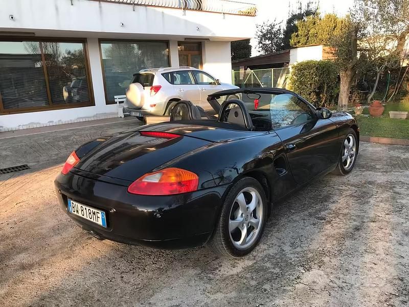 Second-hand Porsche Boxster 228 CP (167 kW) 2002 Negru Cabrio