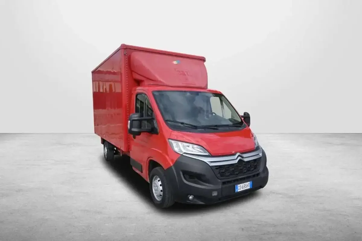 Usata Citroën Jumper 140 CV (102 kW) 2021 Rosso Monovolume