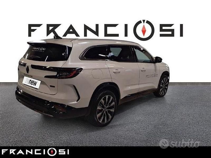 Usata Renault Espace Techno 200 CV (147 kW) 2024 Bianco SUV