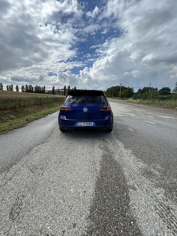 Usata VW Golf VII R 300 CV (220 kW) 2015 Blu/azzurro
