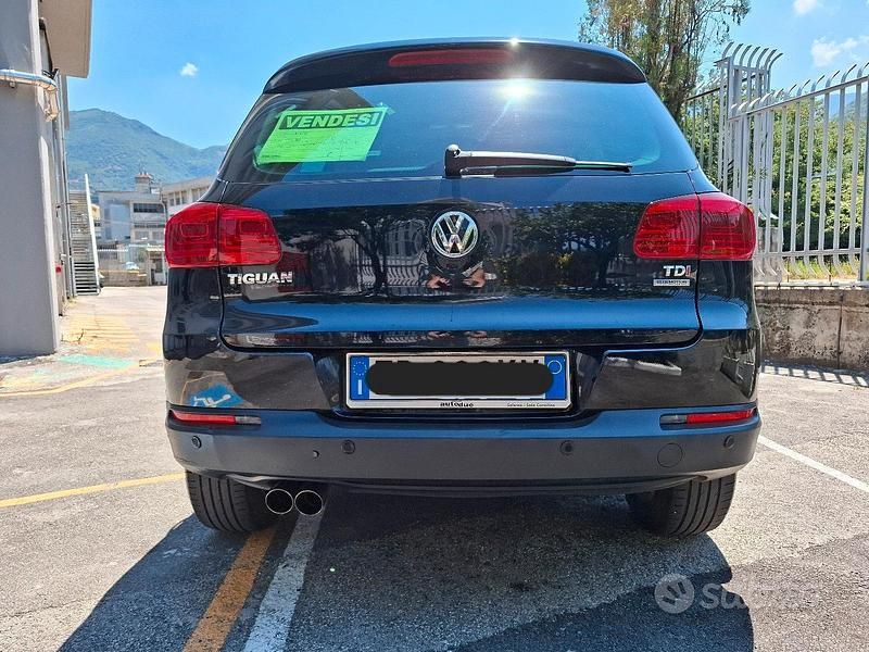 Usata VW Tiguan Sport 110 CV (80 kW) 2012 Nero SUV