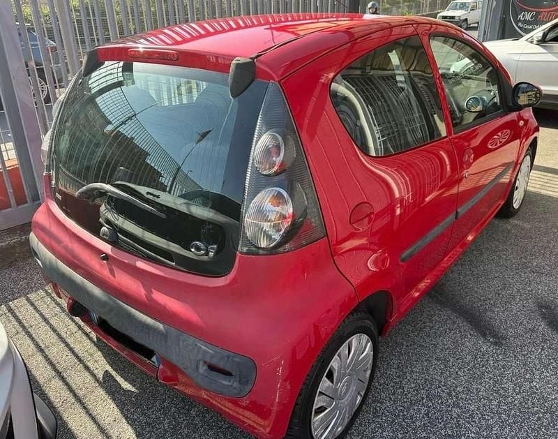 Usata Citroën C1 68 CV (50 kW) 2007 Rosso Utilitaria