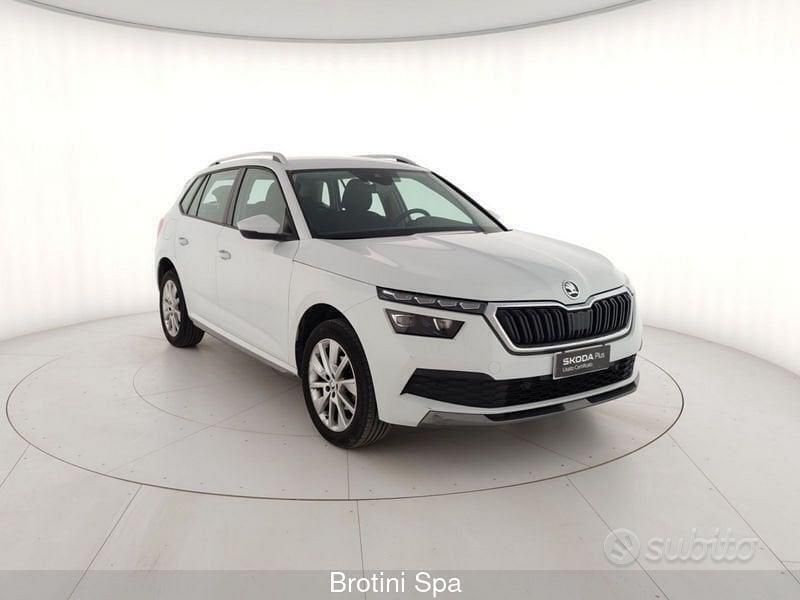 Usata Skoda Kamiq Style 110 CV (80 kW) 2022 Bianco SUV
