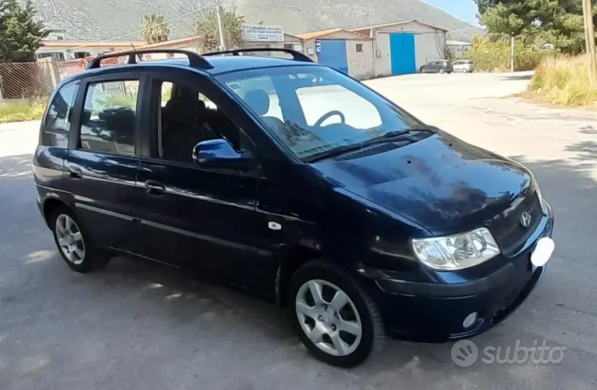 Usata Hyundai Matrix Style 110 CV (80 kW) 2008 Bluazzurro Monovolume