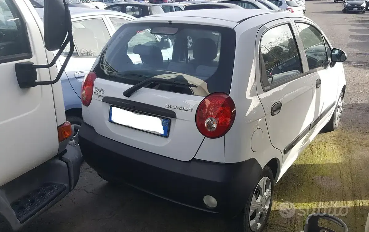 Usata Chevrolet Matiz 52 CV (38 kW) 2009 Bianco Utilitaria