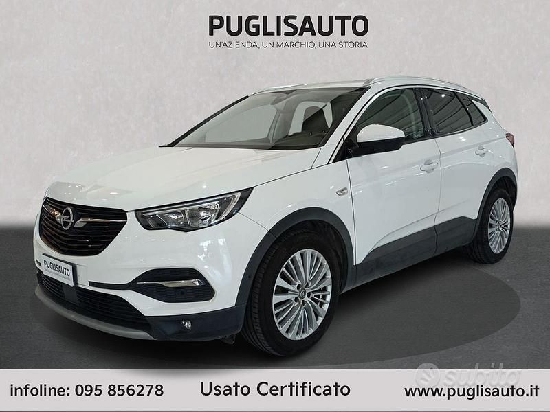 Usata Opel Grandland X Innovation 120 CV (88 kW) 2017 Bianco SUV