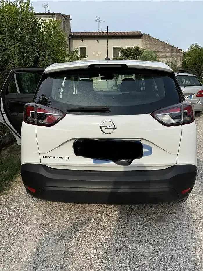 Usata Opel Crossland 83 CV (61 kW) 2018 Bianco SUV