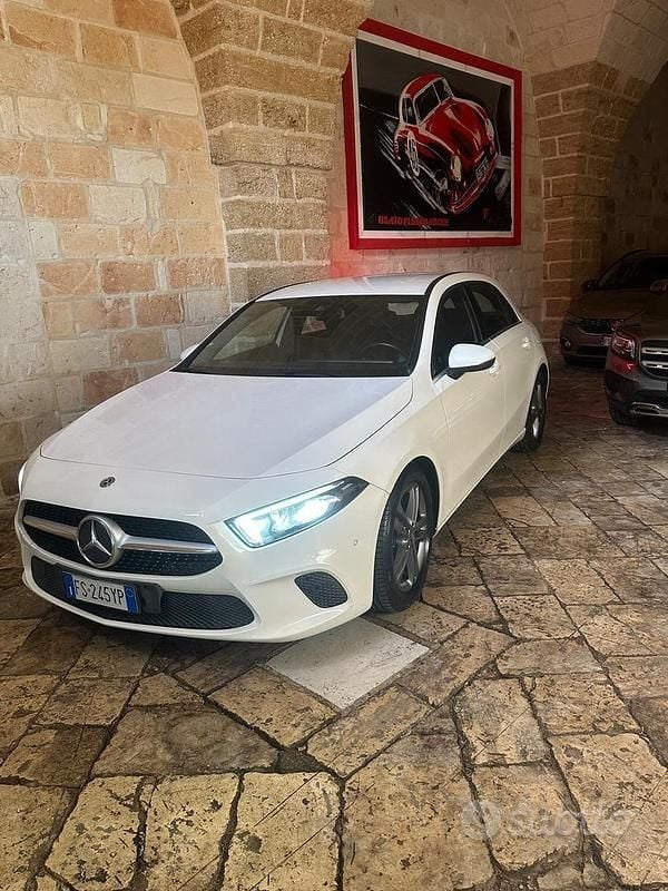 Usata Mercedes A180 Executive 115 CV (84 kW) 2018 Bianco Berlina