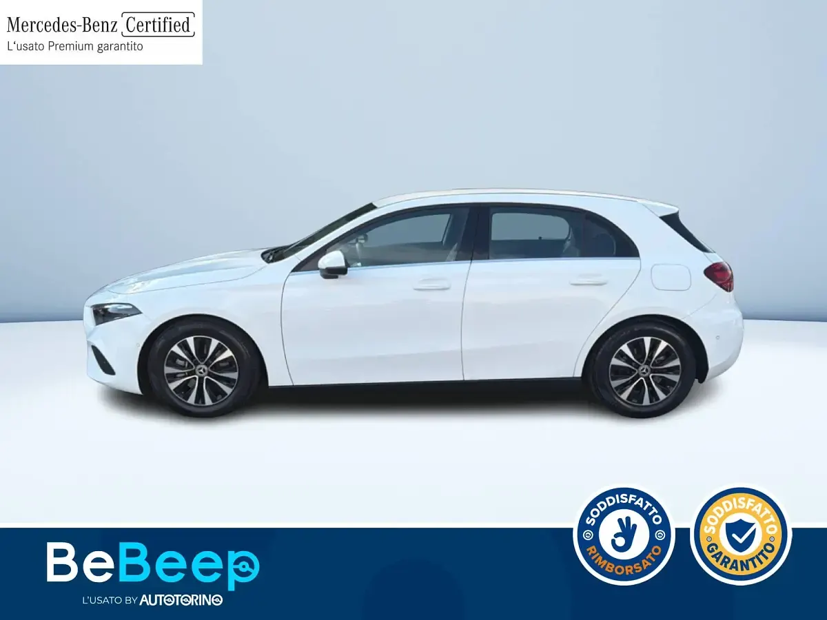 Usata Mercedes A180 Advanced 116 CV (85 kW) 2025 Bianco pastello Berlina