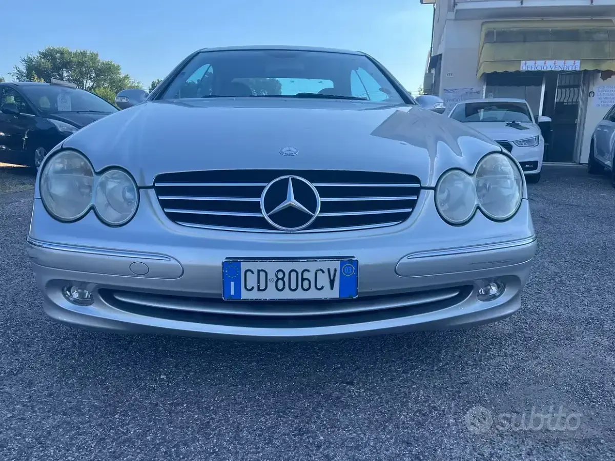 Usata Mercedes CLK200 Avantgarde 163 CV (119 kW) 2003 Grigio Coupé