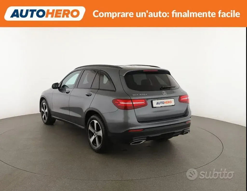 Usata Mercedes GLC220 Exclusive 170 CV (125 kW) 2019 Grigio SUV