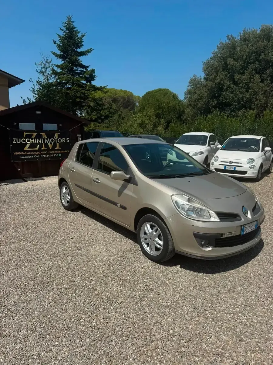 Usata Renault Clio Dynamique 75 CV (55 kW) 2008 Marrone Utilitaria