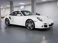 Usata Porsche 997 Turbo 480 CV (353 kW) 2008 Bianco Coupé