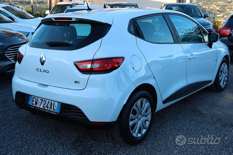 Usata Renault Clio IV 75 CV (55 kW) 2014 Bianco Berlina