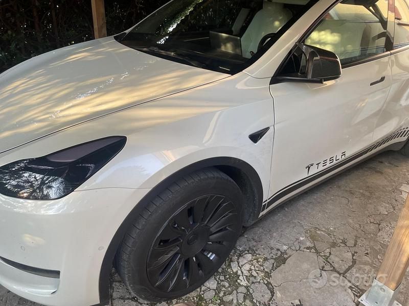 Usata Tesla Model Y 378 kW (514 CV) 2021 Bianco SUV