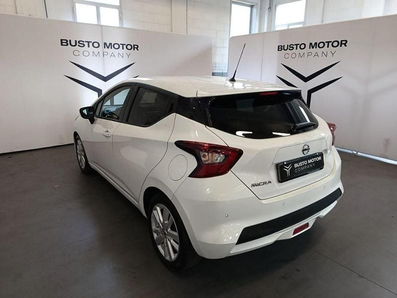 Usata Nissan Micra Tekna 101 CV (74 kW) 2020 Bianco Utilitaria