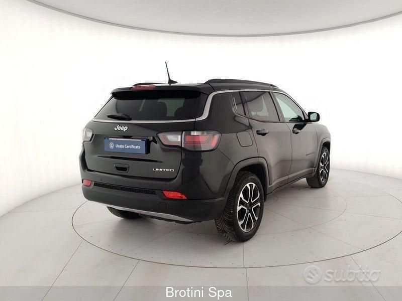 Usata Jeep Compass Limited 131 CV (96 kW) 2022 Nero SUV