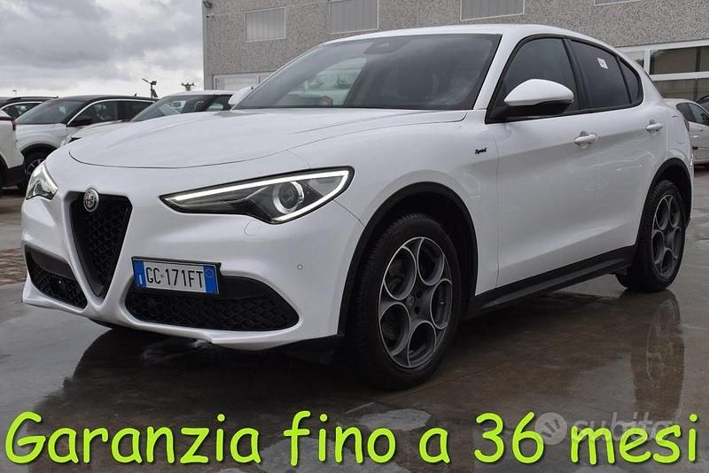 Usata Alfa Romeo Stelvio Sprint 190 CV (139 kW) 2020 Bianco SUV