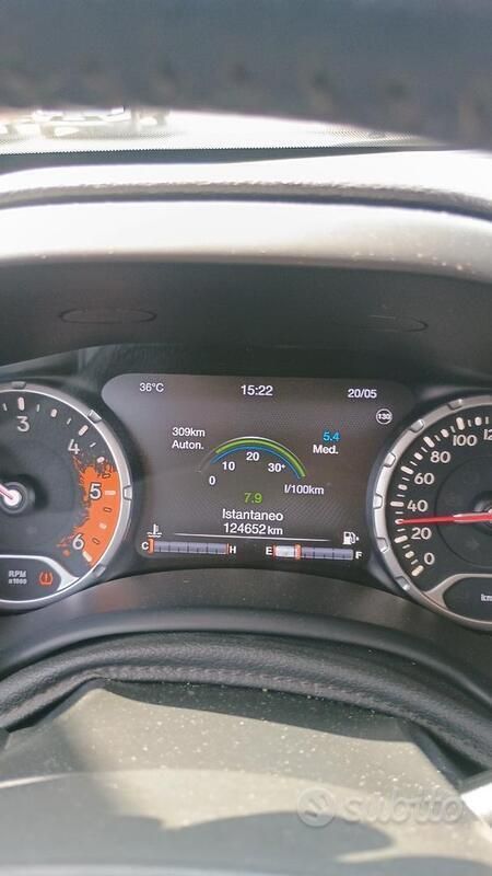 Usata Jeep Renegade 120 CV (88 kW) 2017 Grigio SUV