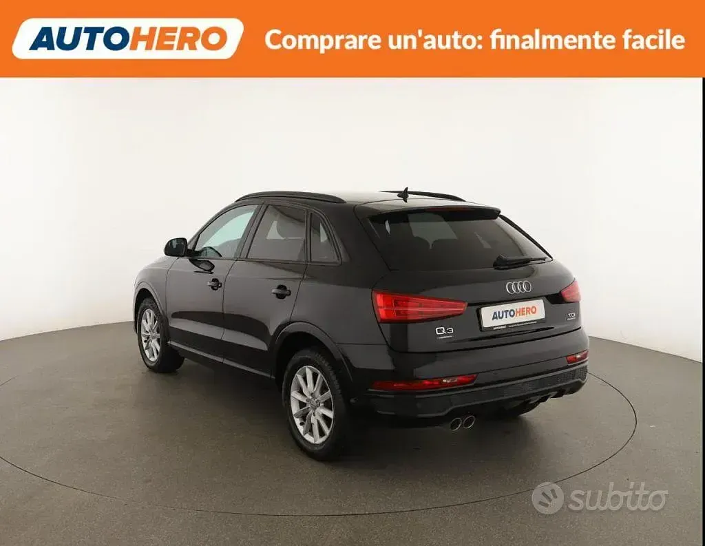 Usata Audi Q3 150 CV (110 kW) 2016 Nero SUV