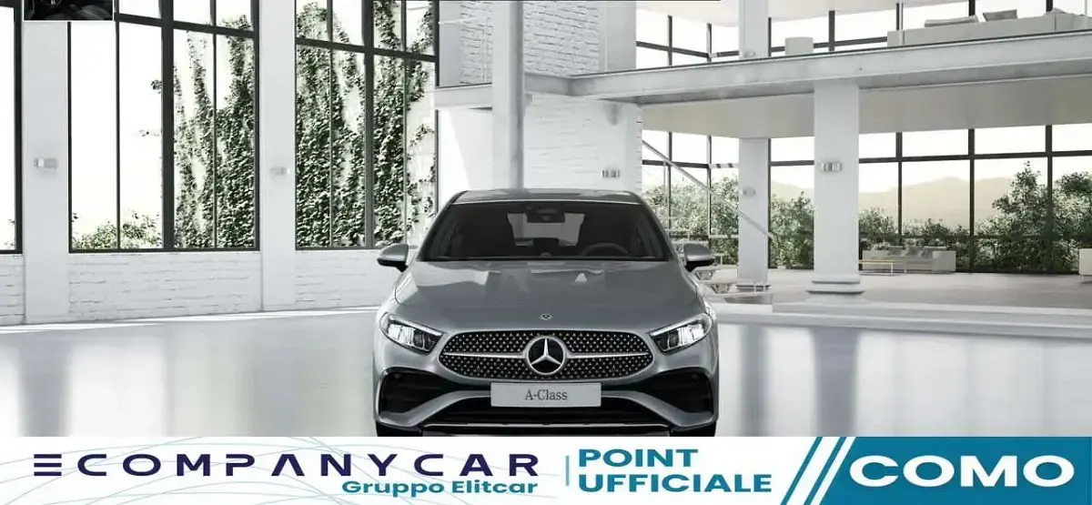 Usata Mercedes A180 Advanced Plus 136 CV (100 kW) 2025 Argento high tech Berlina