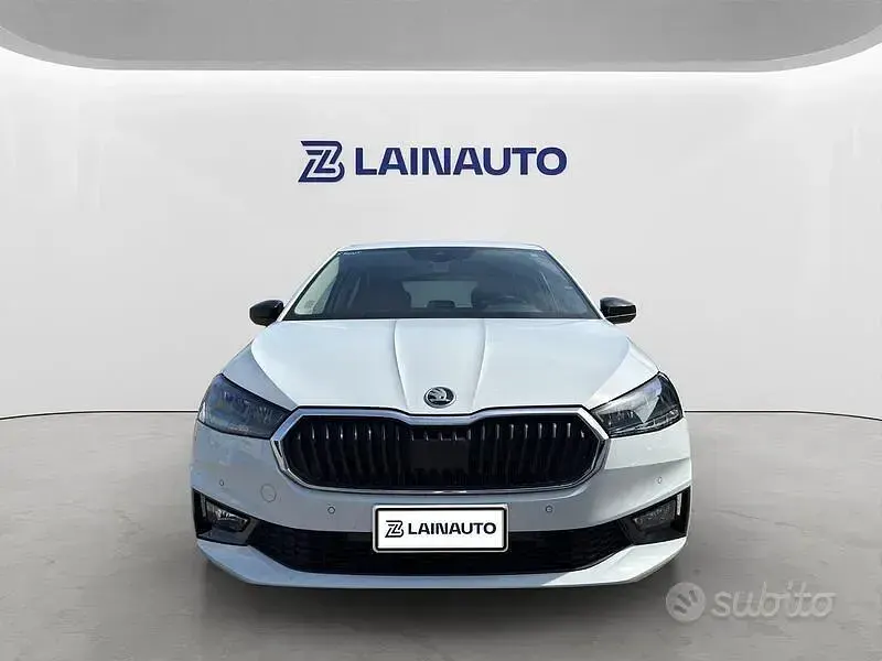 Usata Skoda Fabia Selection 80 CV (58 kW) 2025 Bianco Utilitaria