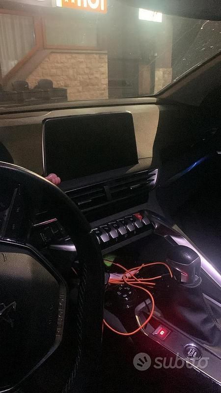 Usata Peugeot 3008 131 CV (96 kW) 2019 Nero Berlina