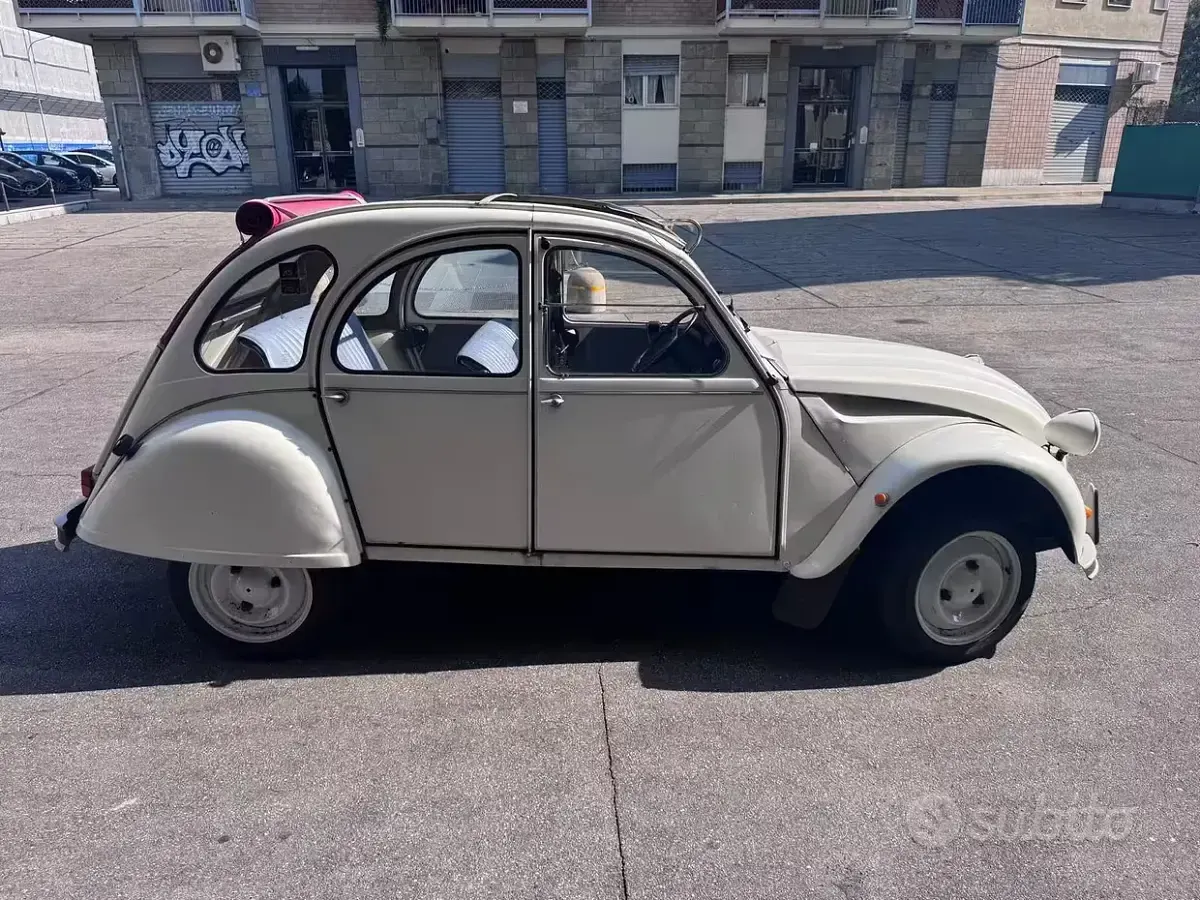 Usata Citroën 2CV 1989 Bianco Berlina