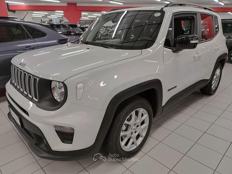Bianco Usata 2023 Jeep Renegade Limited SUV | 19.400 € (Buon prezzo) - Immagine 1/4